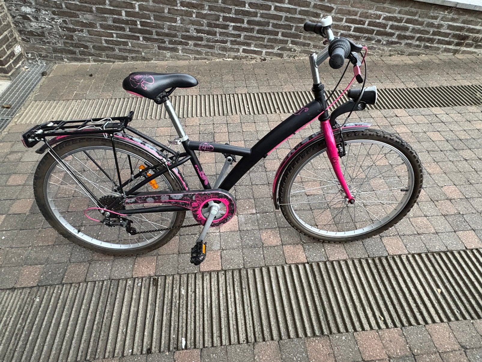 Meisjes fiets 24 inch, Fietsen en Brommers, Ophalen, Gebruikt, 24 inch