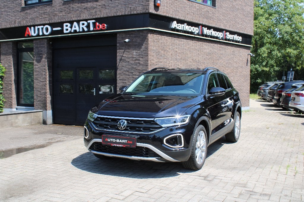 VW T - Roc 1.5 tsi DSG Automaat, Auto's, Testrit aan huis, Stof, Zwart, 5 zetels