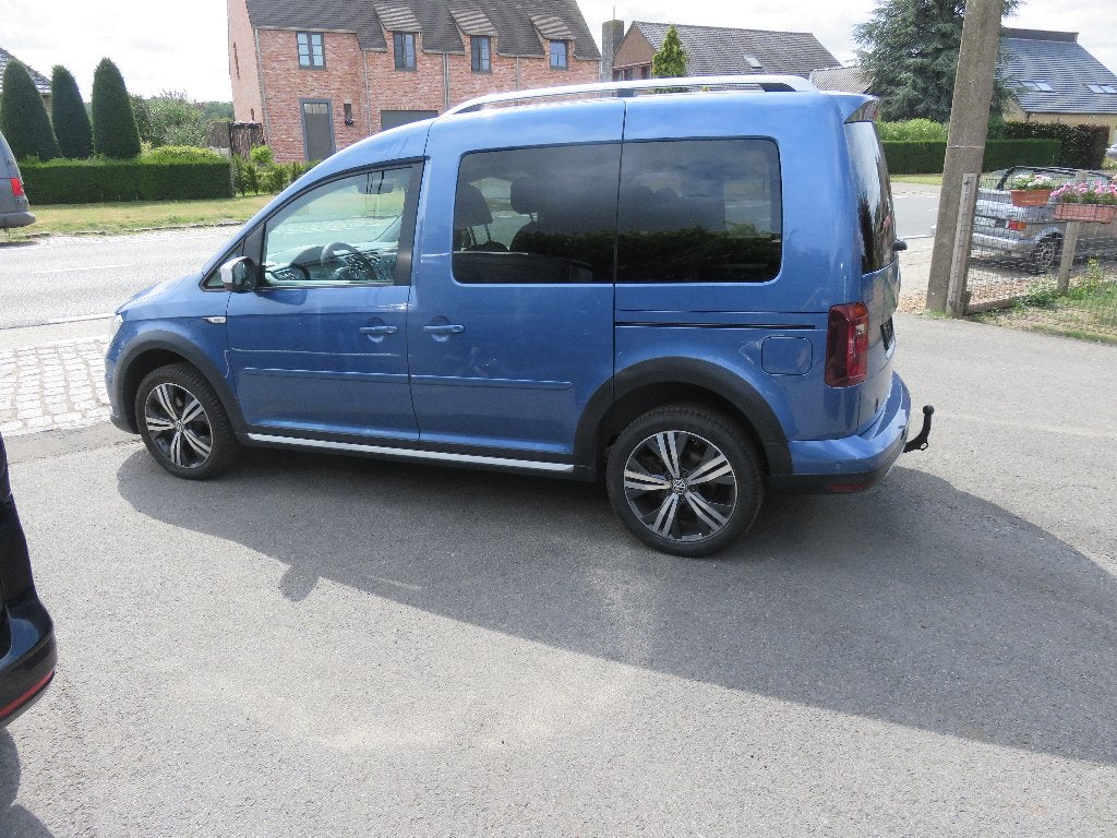 VW CADDY 1.400cc  TFSI ALTRACK ..AUTOMAAT..82000 KM.., Euro 6, Blauw, 5 zetels, Lichtsensor