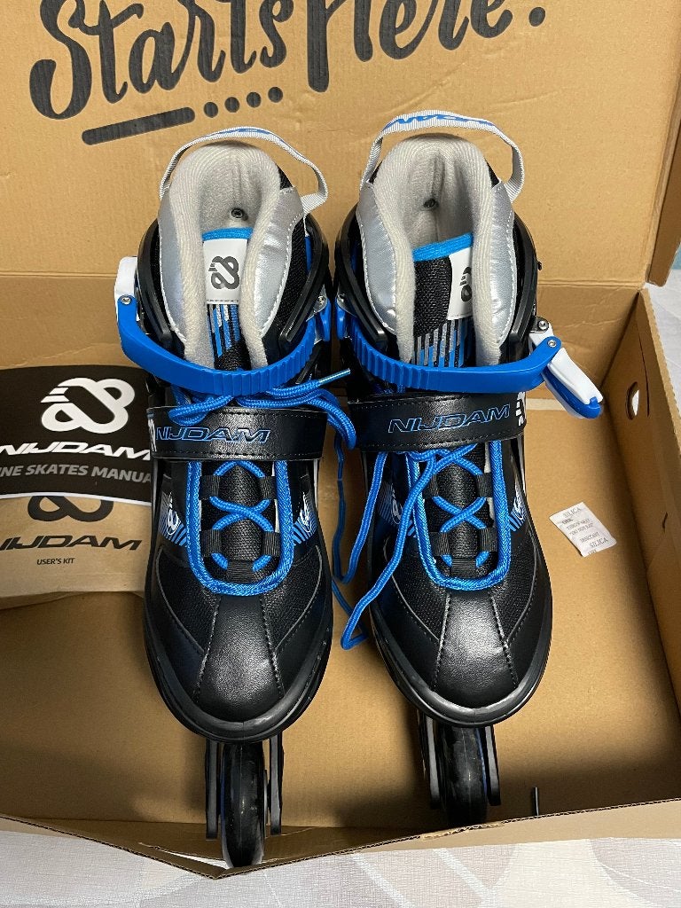 Aanpasbare inline skates - Semi softboot van Nijdam, Sport en Fitness, Overige merken, Dames, Verstelbaar, Ophalen of Verzenden