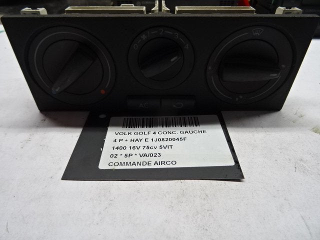BEDIENINGSPANEEL AIRCO Golf IV (1J1) (1J0820045F), Gebruikt, Volkswagen, Volkswagen AG, Kundenbetreuung@volkswagen.de