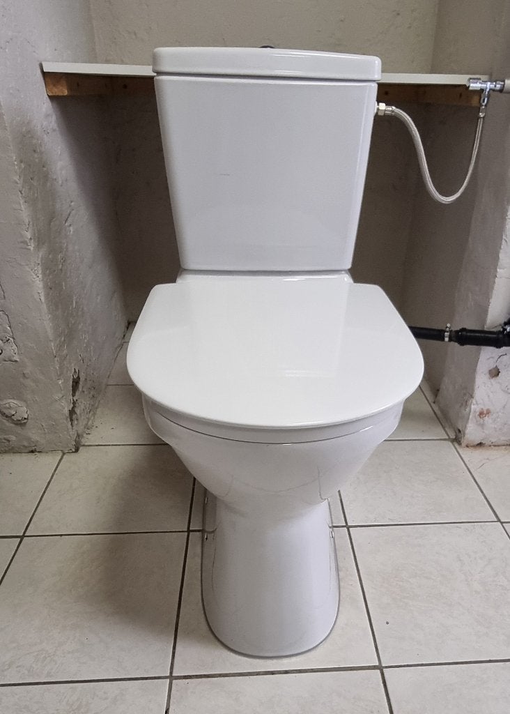 Bejaarden toilet met vergruizer, Enlèvement, Comme neuf, Pierre, Toilettes