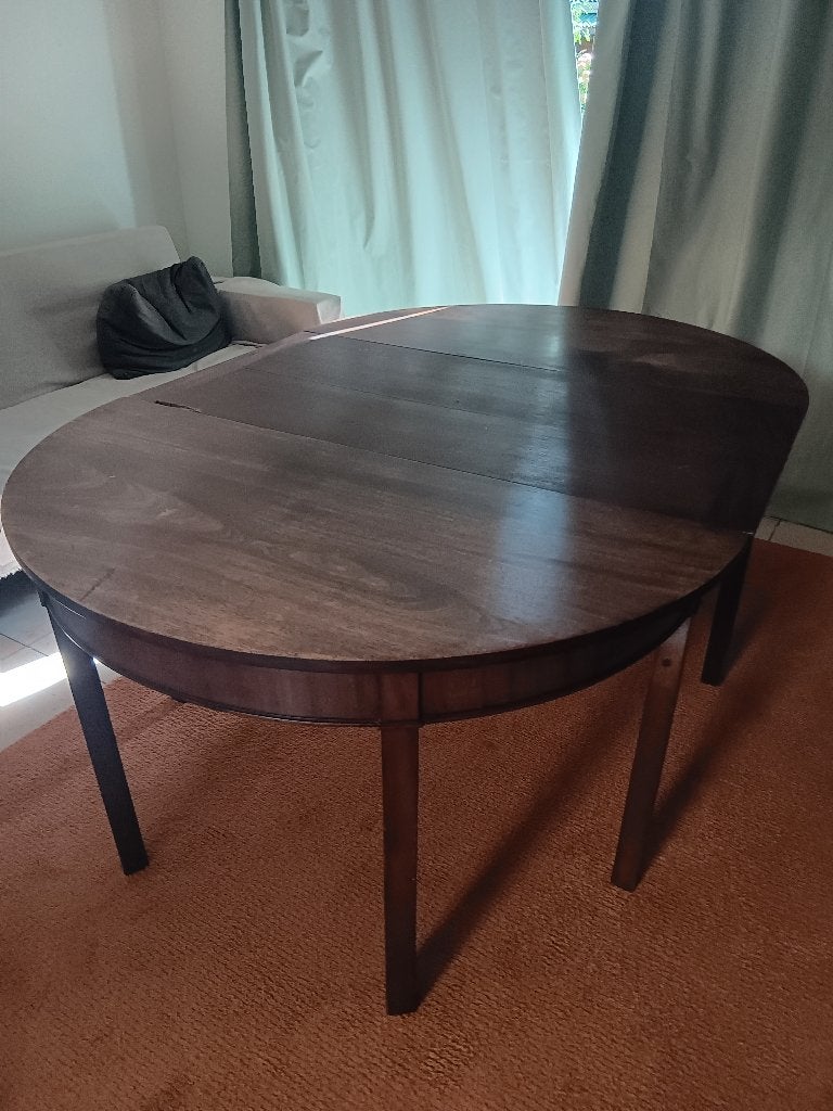 Eettafel, Ophalen, Gebruikt, 50 tot 100 cm, Vijf personen of meer