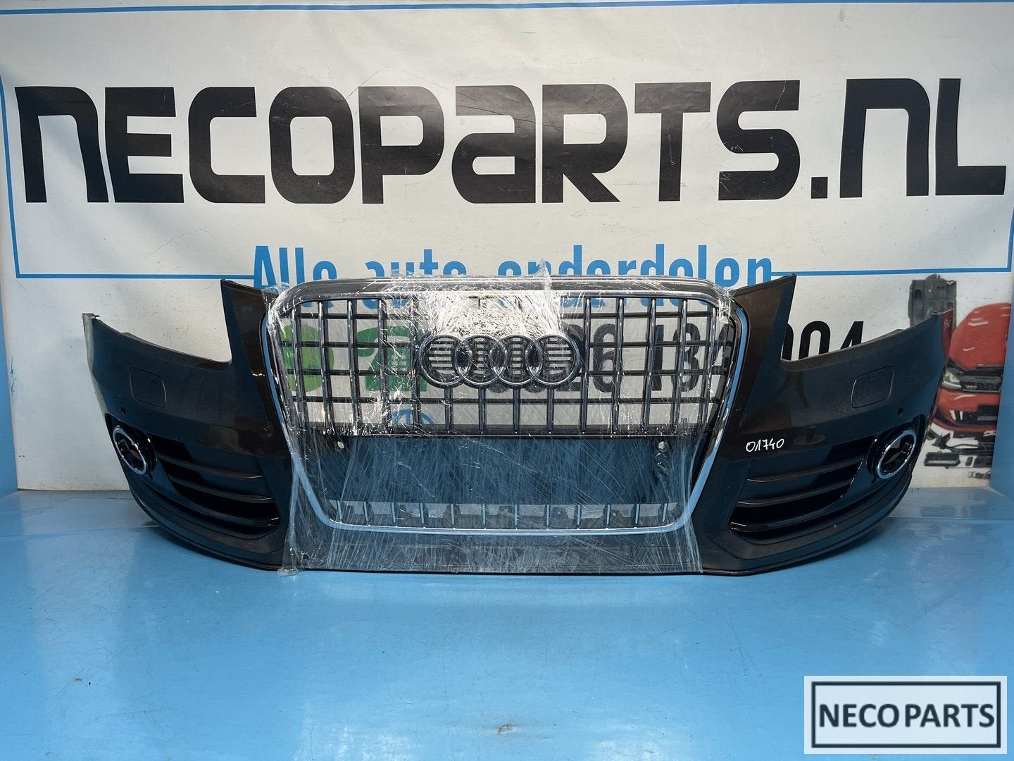 AUDI Q5 8R FACELIFT S LINE VOORBUMPER BUMPER ORIGINEEL, Gebruikt, -, -, -