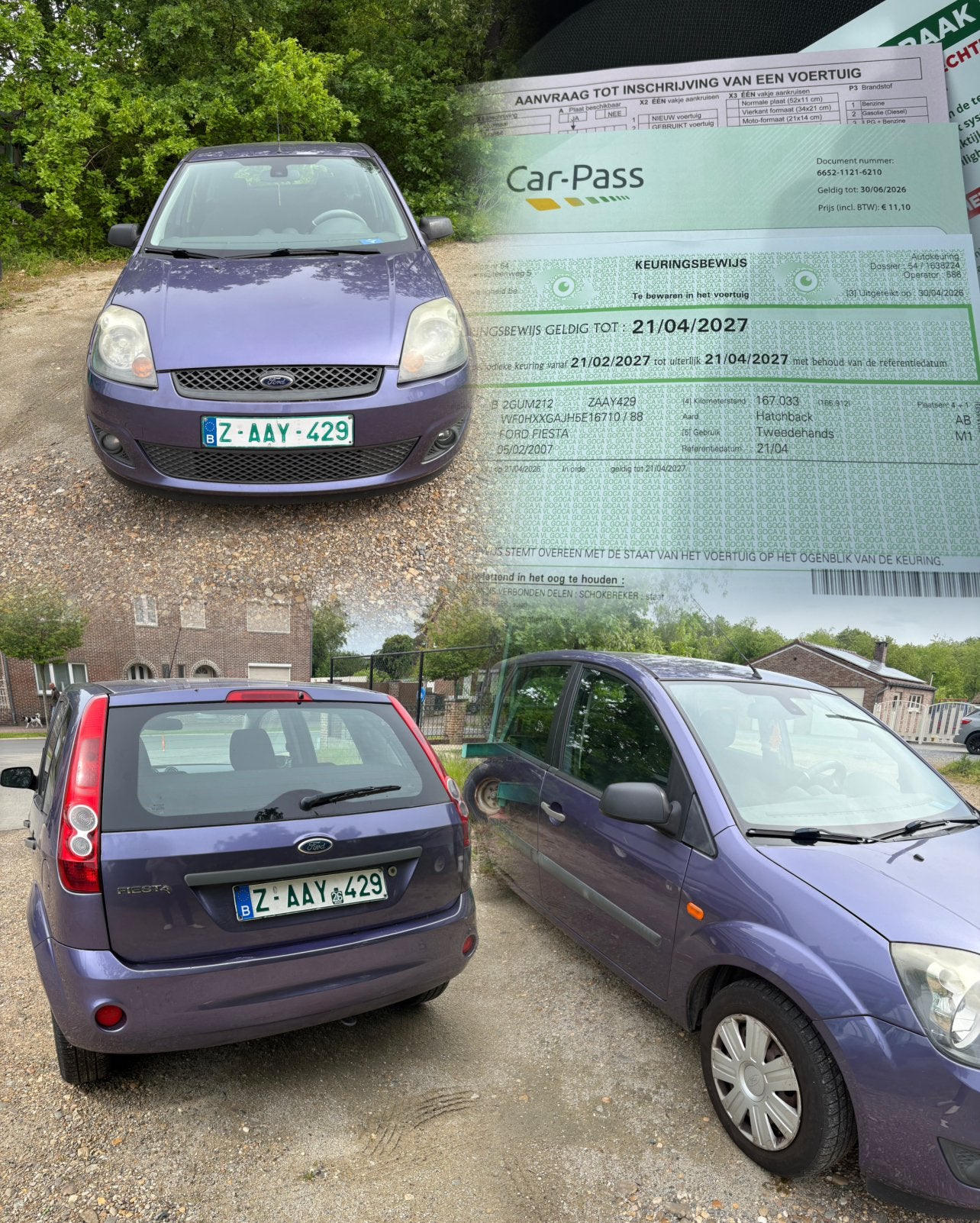 Approuvé pour la vente, Autos, Ford, Achat, Boîte manuelle, Bleu, 5 portes
