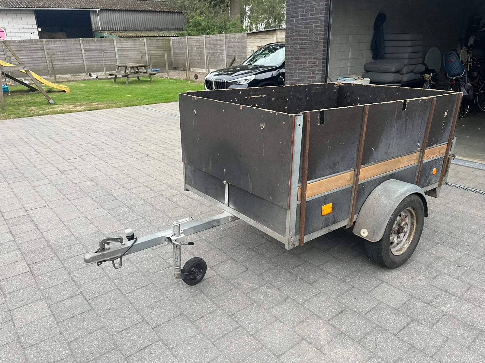 Aanhangwagen te koop, Ophalen, Zo goed als nieuw
