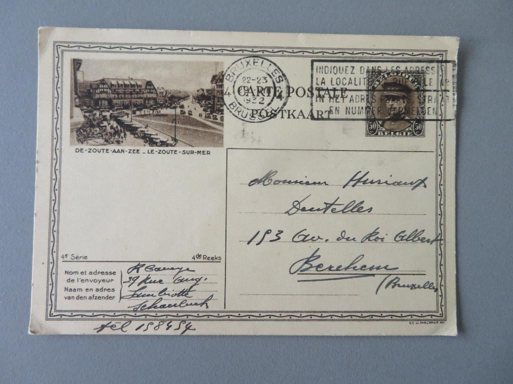 1932 Knokke Zoute, Ophalen of Verzenden, Gelopen, West-Vlaanderen