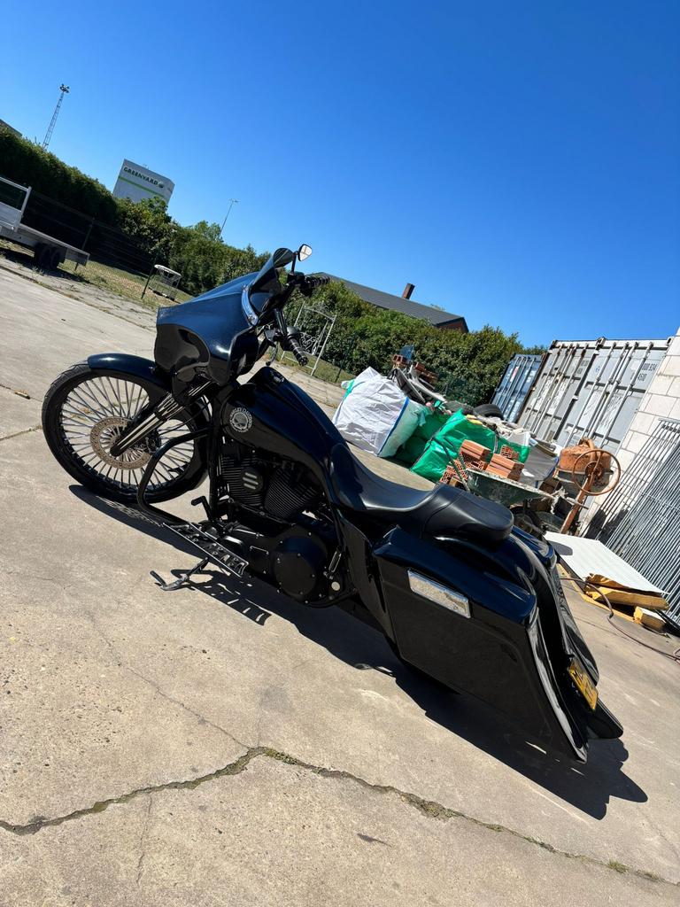 Harley davidson custom electra glide bagger, Motoren, 2 cilinders, Chopper, Particulier