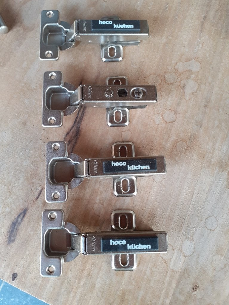 Scharnieren keukenkasten, Ophalen, Gebruikt