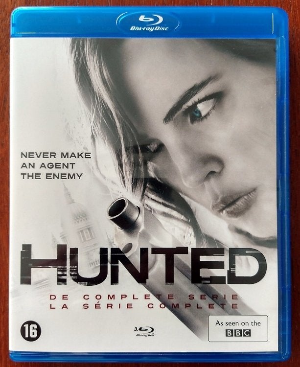 Hunted  Série télévisée (BBC) sur Blu-Ray (3 dvd), Série, Action, Enlèvement ou Envoi, Comme neuf