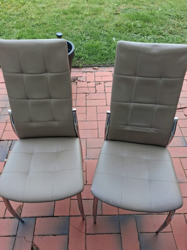 2 stoelen, Huis en Inrichting, Ophalen, Gebruikt, Overige kleuren, Twee