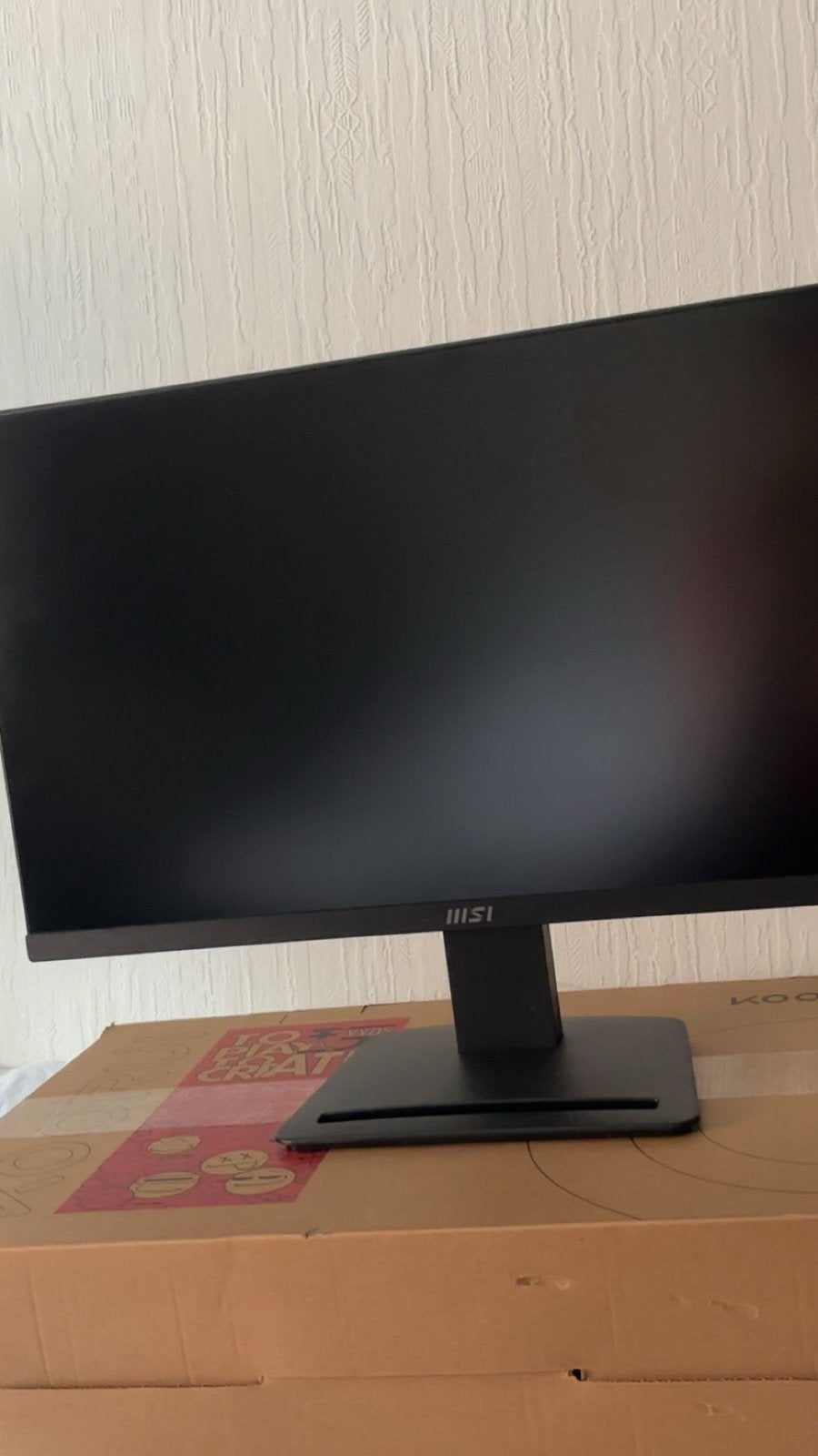 Moniteur MSI, Ophalen, Zo goed als nieuw