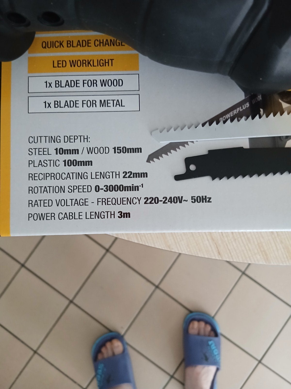 zaag,powerplus, Ophalen, Nieuw