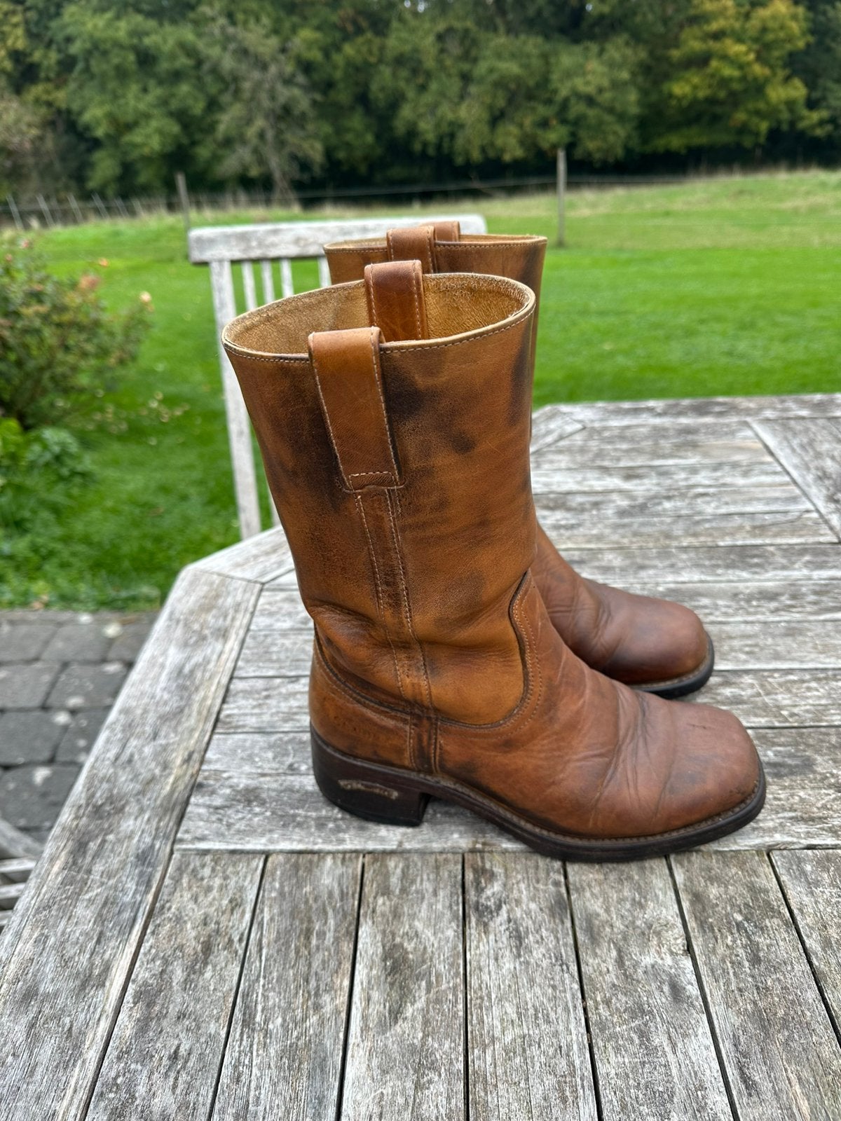 Bottes Western Sendra Pointure 38, bout carré., Animaux & Accessoires, Enlèvement, S
