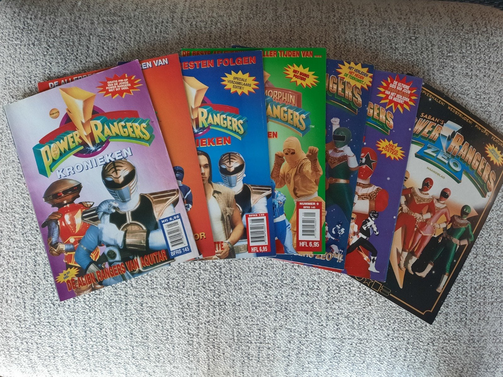 Lot power rangers magazines goede staat, Livres, Enlèvement ou Envoi, Utilisé