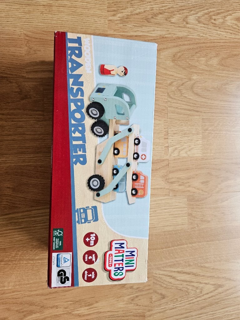 Wooden Transporter Mimi Matters Toys, Enlèvement ou Envoi, Neuf