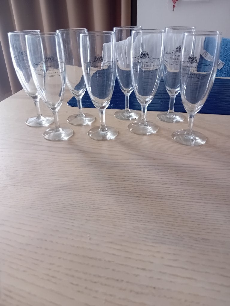 champagneglazen, Verzamelen, Ophalen of Verzenden, Zo goed als nieuw, Overige typen