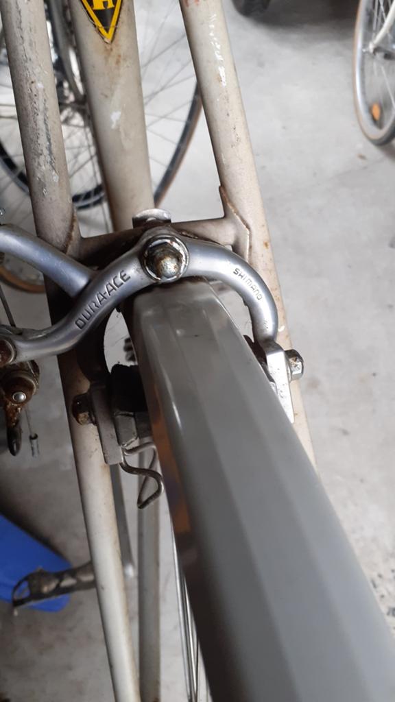 Retro koersfiets, 1generatie dura-ace., Ophalen