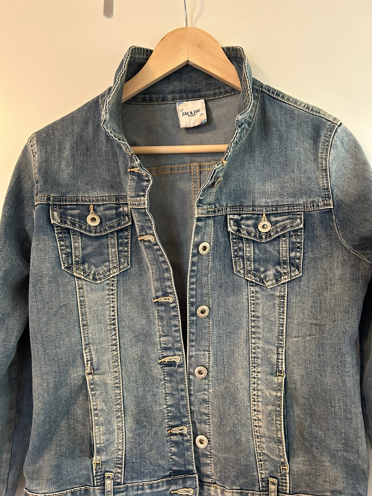 Jeans vest, Kleding | Dames, Ophalen, Zo goed als nieuw, Maat 38/40 (M)