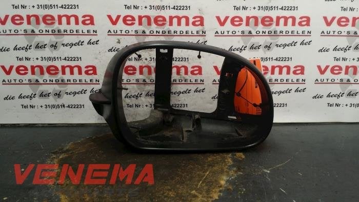Coque rétroviseur droit d'un Peugeot 406 (ZWART), -, 3 mois de garantie, Utilisé, -