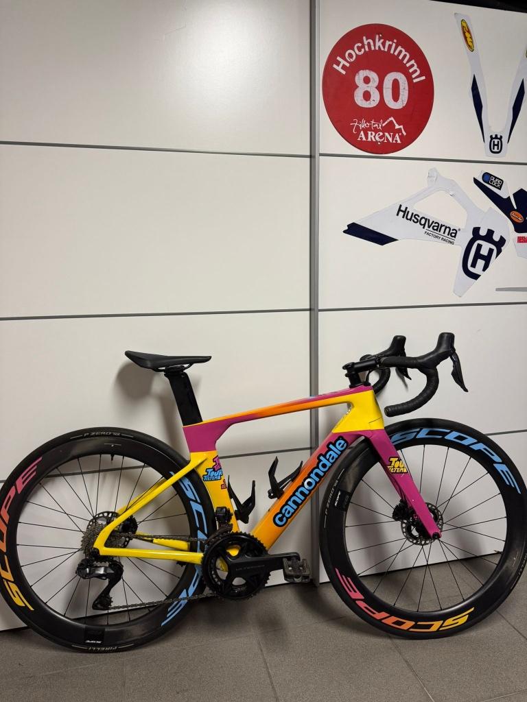 Cannondale system six Tour de Tietema Unibet, Fietsen en Brommers, Ophalen, Carbon