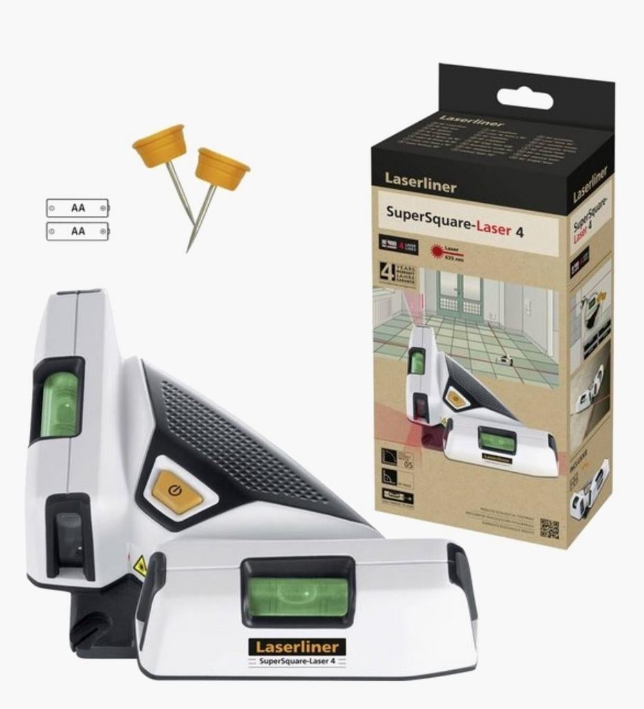 Particuliere laserverhuur voor tegelzetter, Doe-het-zelf en Bouw, Ophalen, Zo goed als nieuw