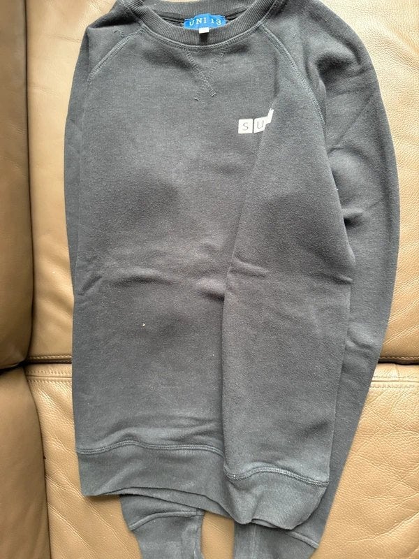 Trui uniform SUI maat 12, Kinderen en Baby's, Ophalen, Gebruikt, Jongen, Trui of Vest