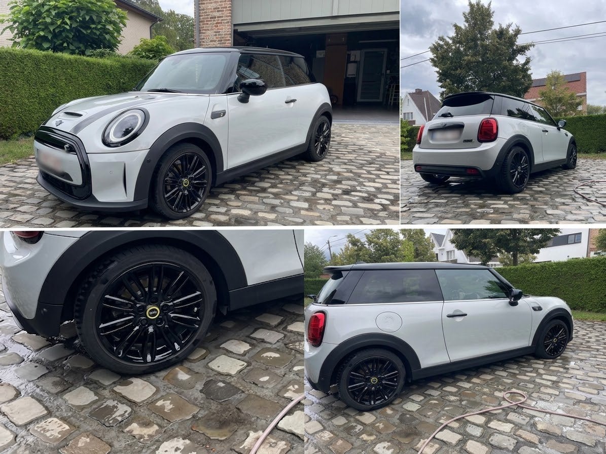 MINI Cooper SE 184pk | Panodak | Camera | Verwarmde zetels, Auto's, Voorwielaandrijving, Zwart, Leder, Elektrisch