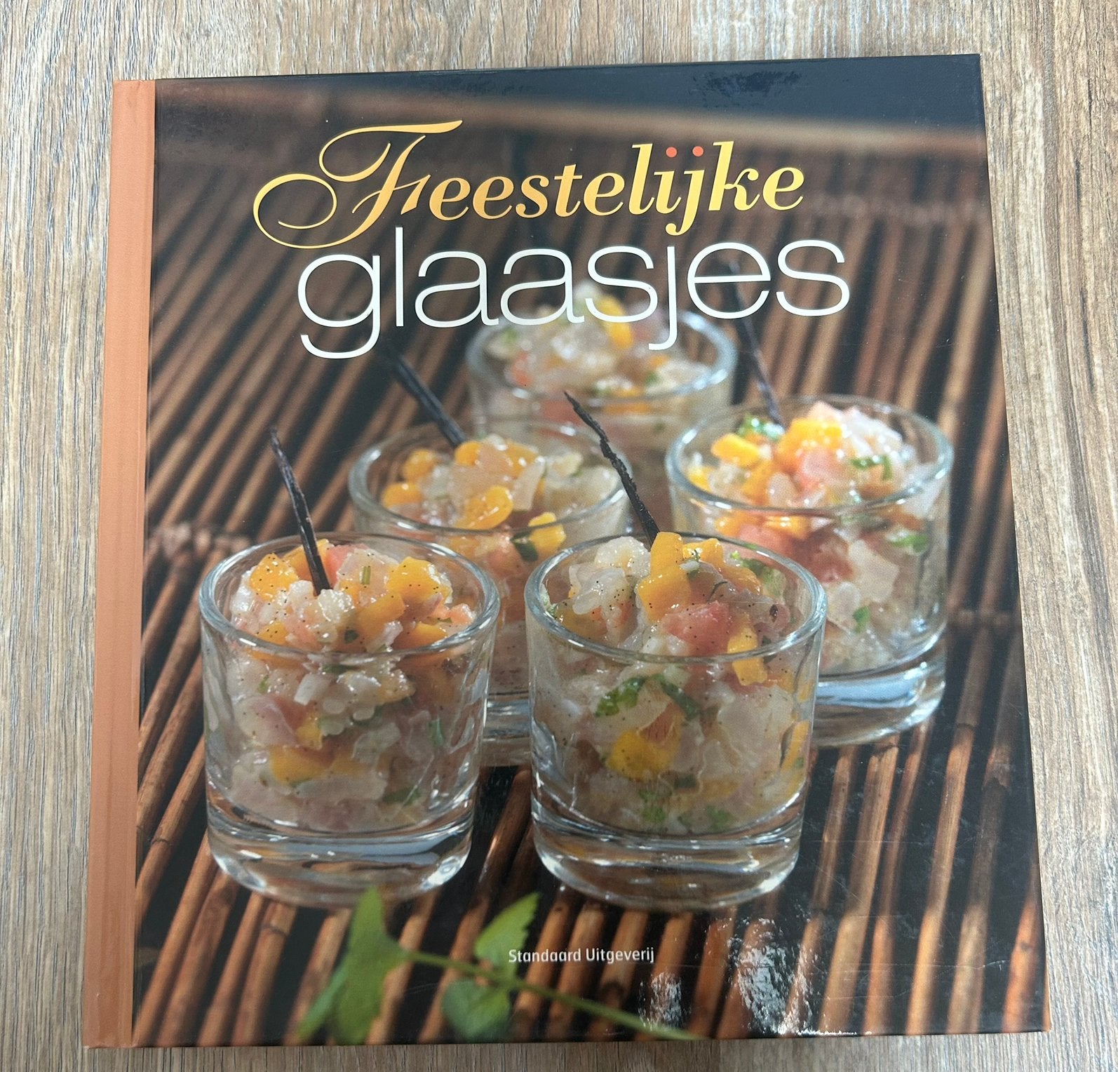 Kookboek 'Feestelijke glaasjes', Ophalen of Verzenden