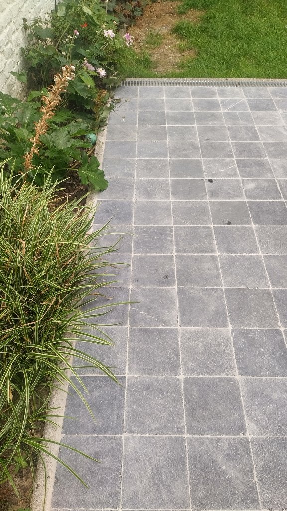 Carrelage de terrasse - pierre bleue Impermo, Jardin & Terrasse, Neuf, Tuiles de terrasse, 10 m²² ou plus, Enlèvement