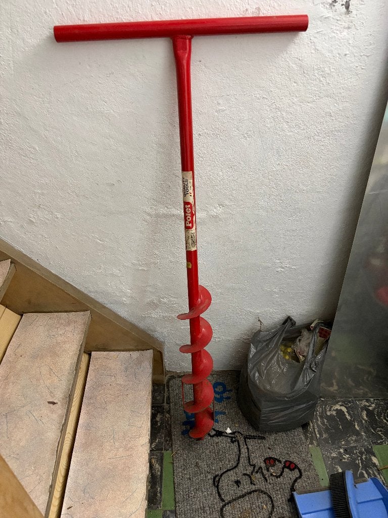 Grondboor Polet – Ø 9 cm, Enlèvement, Utilisé, Tarière, Polet