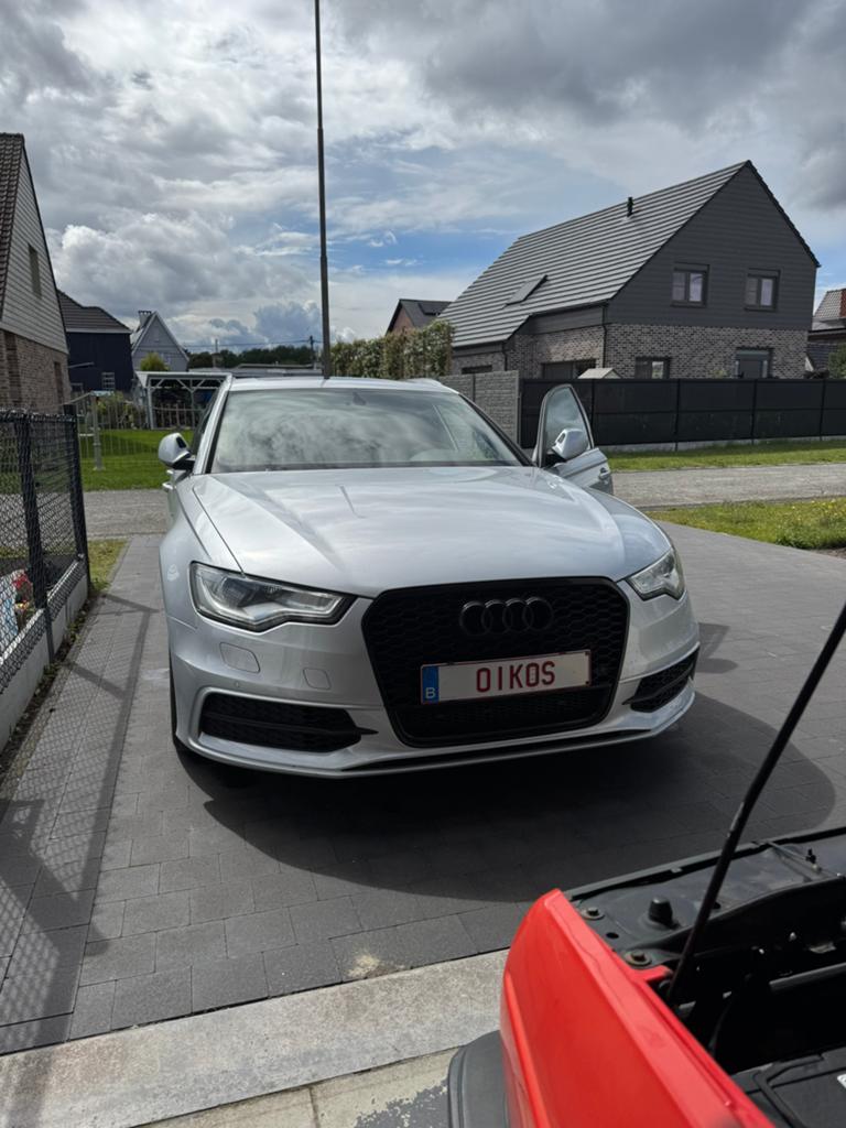 Audi a6 avant 2.0 tfsi automaat 2013 dropbox full, Auto's, Audi, Euro 5, Zwart, Bluetooth, Leder