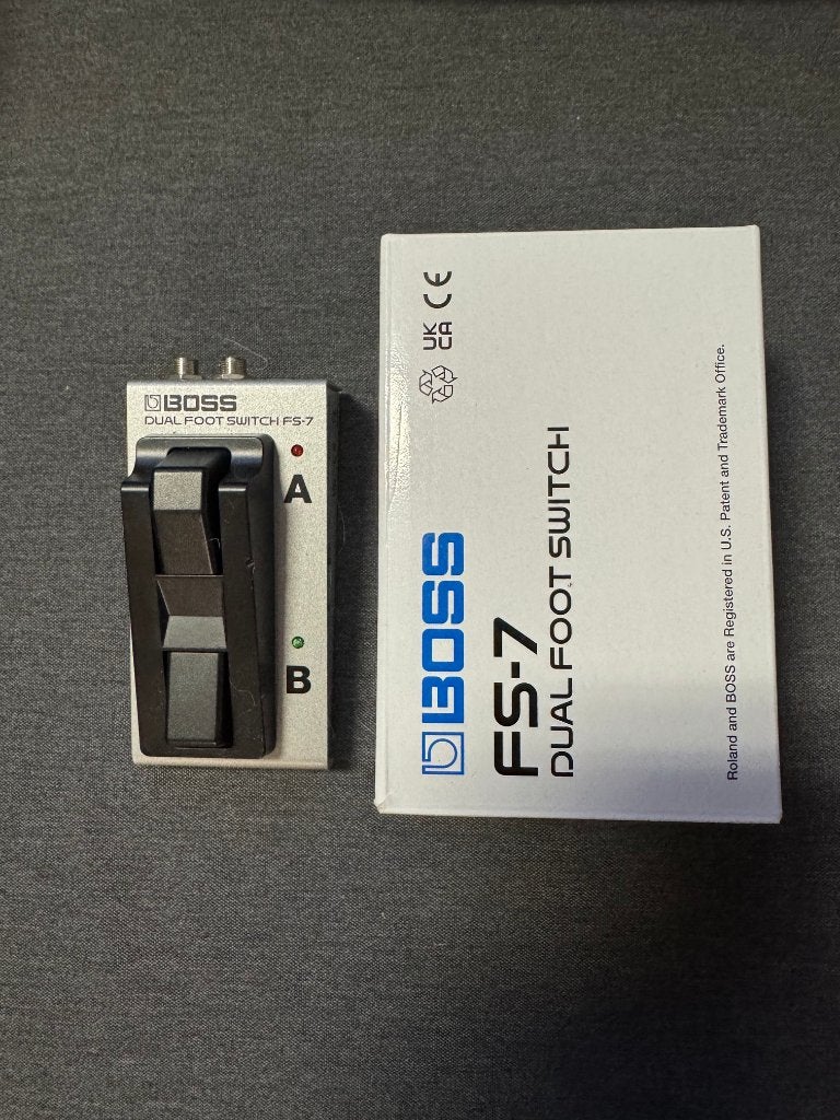 Boss FS-7 Dual Foot Switch, Muziek en Instrumenten, Effecten, Ophalen of Verzenden, Zo goed als nieuw