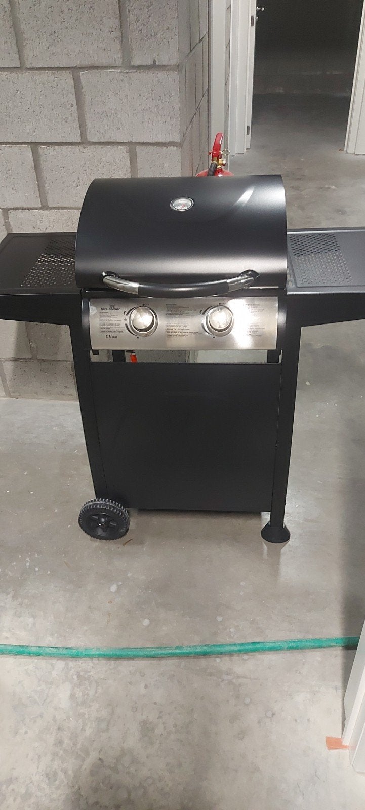 Gas barbecue, Ophalen