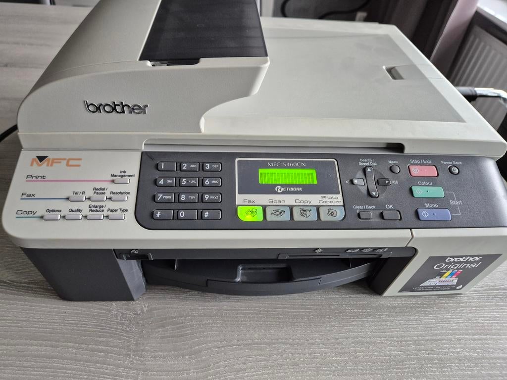 Fax printer.  Brother MFC-5460CN, Ophalen, Fax