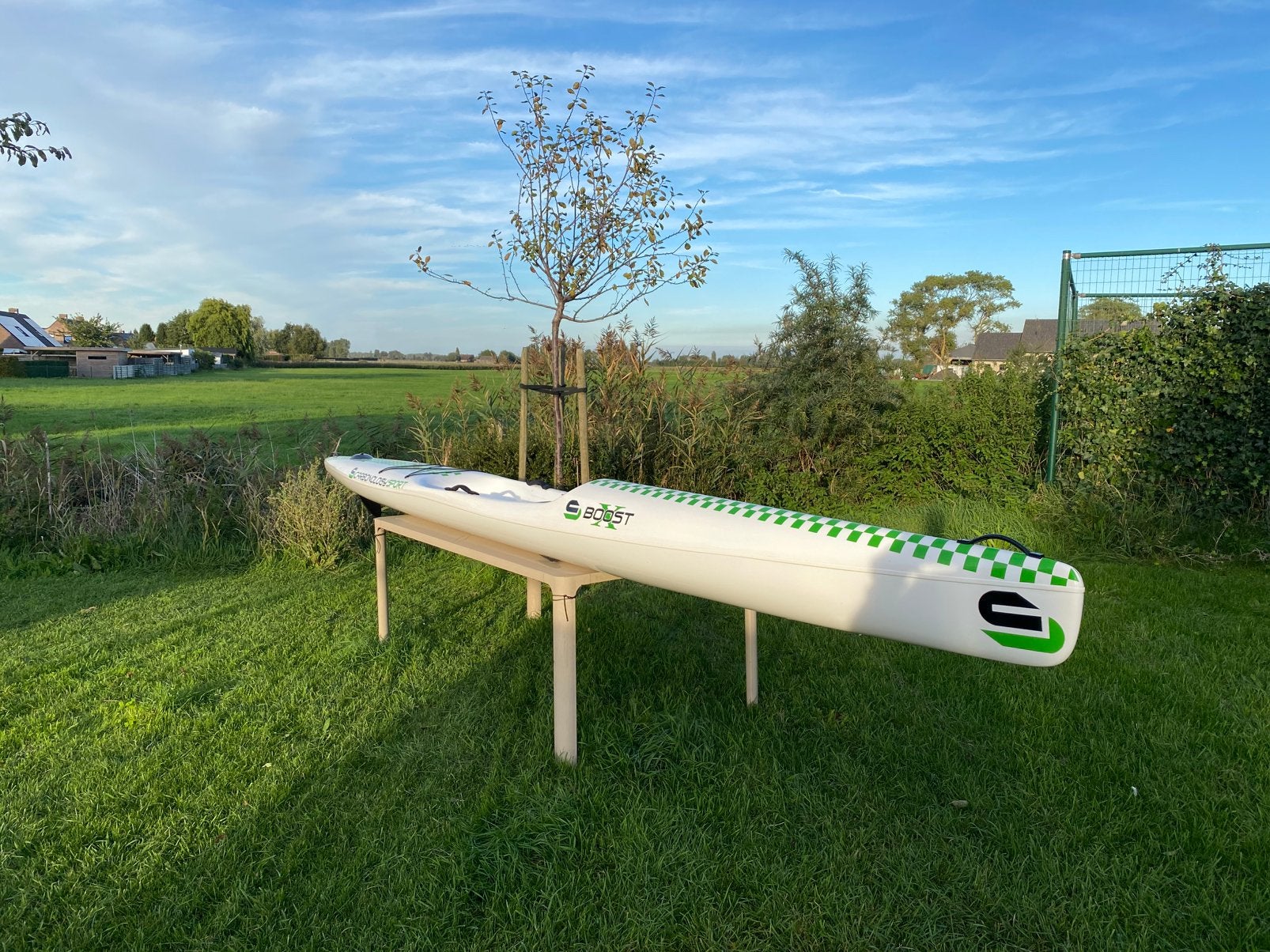 Surfski carbonology boost, Watersport en Boten, Ophalen, Zo goed als nieuw