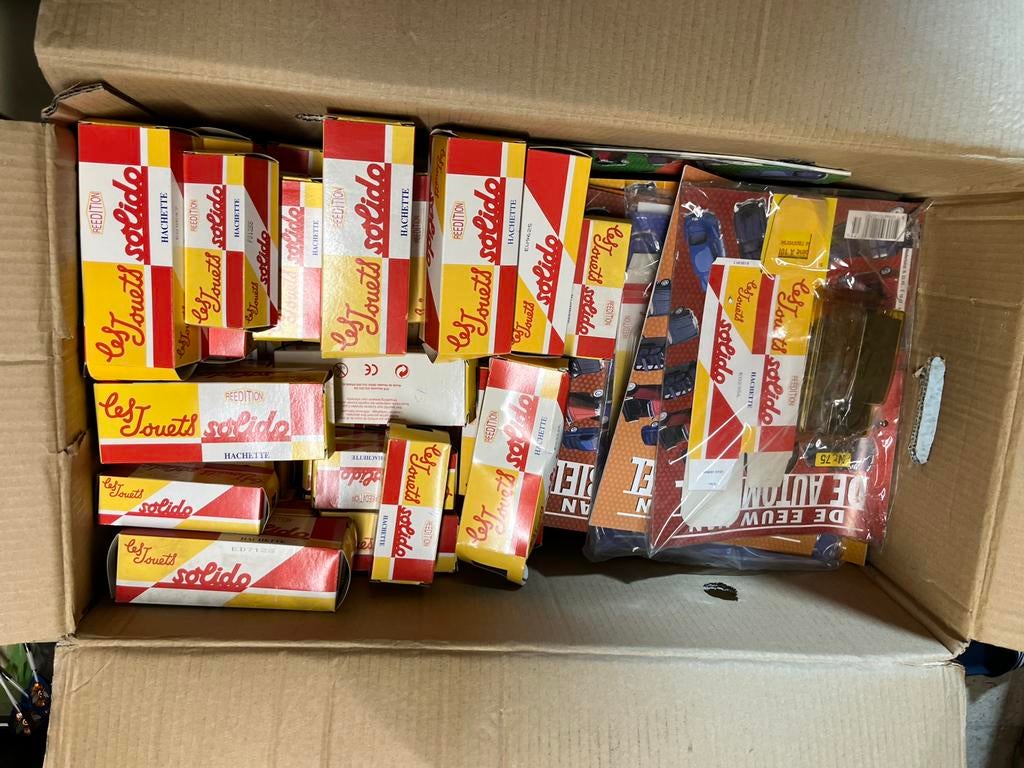 “Solido Hachette 1:43 collectie 100 stuks”, Divers, Lots de brocante, Neuf, Enlèvement