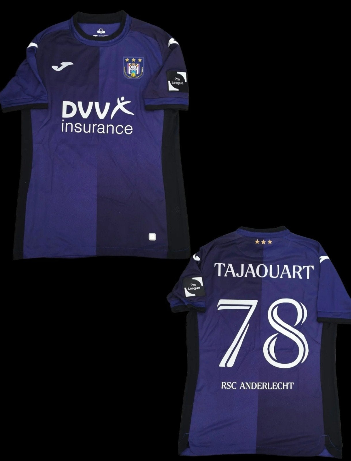 Match worn Anderlecht shirt matchworn RSCA, Sport en Fitness, Ophalen of Verzenden