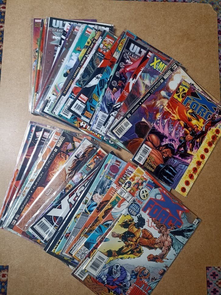 Lot de 60 comics Us Anglais univers X-MEN - Marvel, Comics, Enlèvement, Utilisé, Amérique