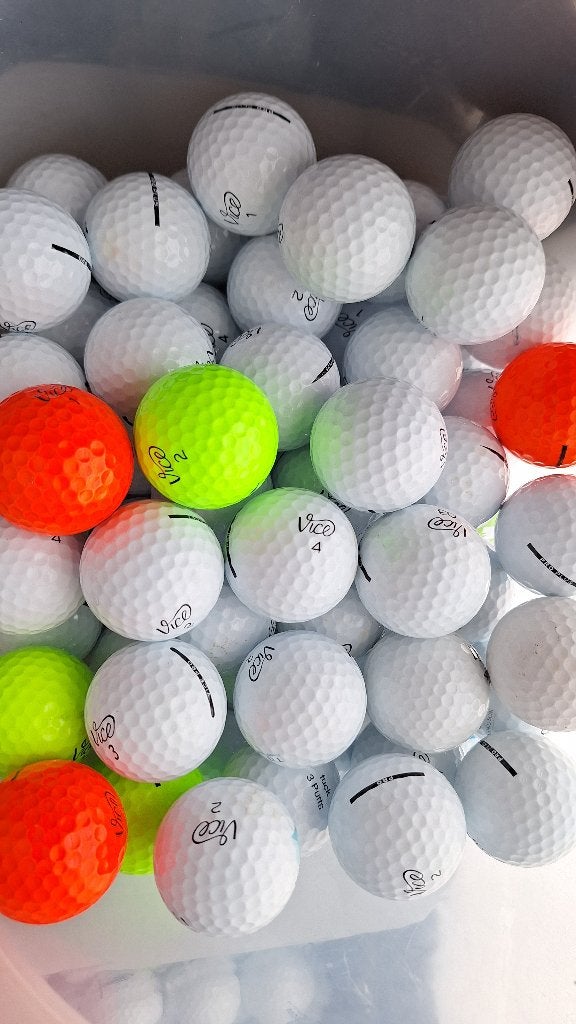 70 Vice Pro golfballen, Ophalen of Verzenden, Zo goed als nieuw, Bal(len)