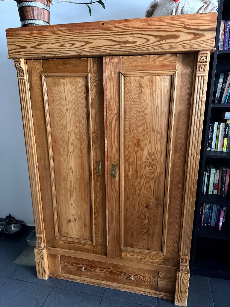 Antieke kast, Antiquités & Art, Antiquités | Meubles | Armoires, Enlèvement