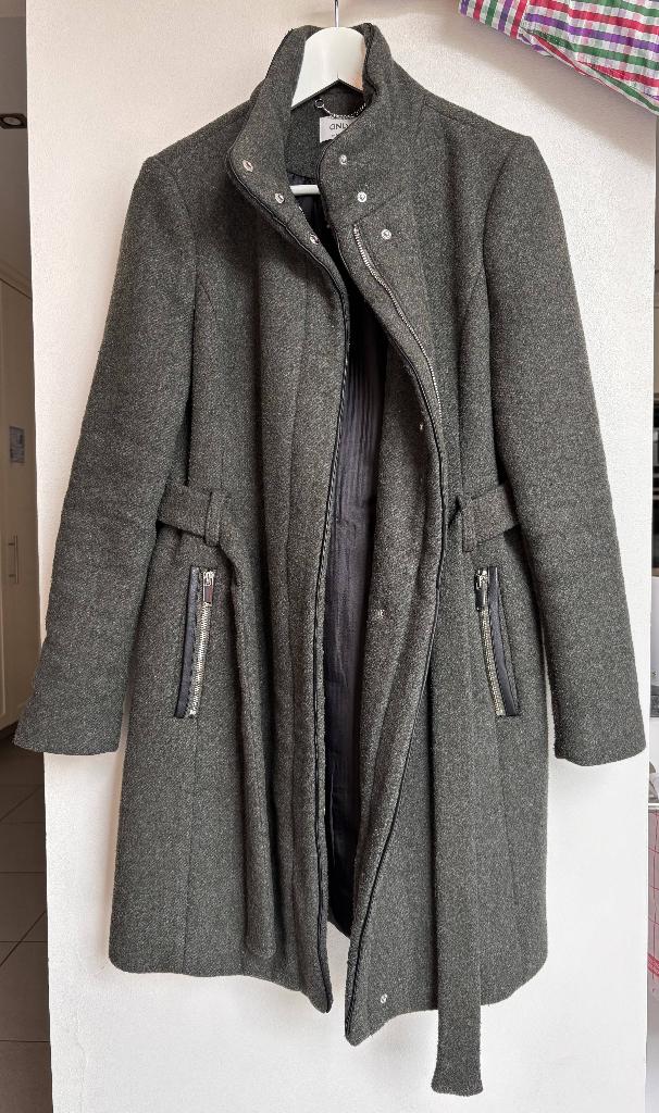 Winterjas legergroen merk Only, Kleding | Dames, Jassen | Winter, Only, Zo goed als nieuw, Groen, Ophalen