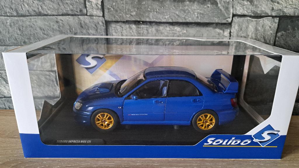 Subaru IMPREZA WRX STI 1/18ème, Enlèvement ou Envoi, Solido, Voiture, Solido