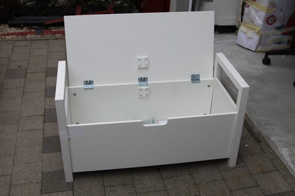 zitbankjes kist, Huis en Inrichting, Ophalen, Minder dan 50 cm, Minder dan 50 cm, Zo goed als nieuw