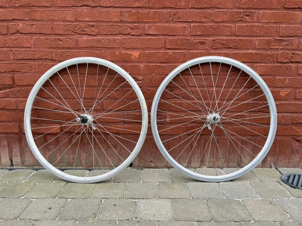 Retro wielset, Fietsen en Brommers, Ophalen of Verzenden, Gebruikt, Wiel, Campagnolo