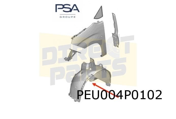 Citroen/Fiat/Opel/Peugeot/Toyota (1/19-) wielkuip Rechts Ori, -, Verzenden, -, Nieuw