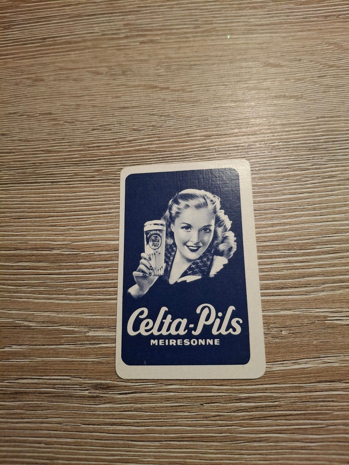 Oude speelkaart celta pils, Verzamelen, Speelkaarten, Jokers en Kwartetten, Ophalen of Verzenden