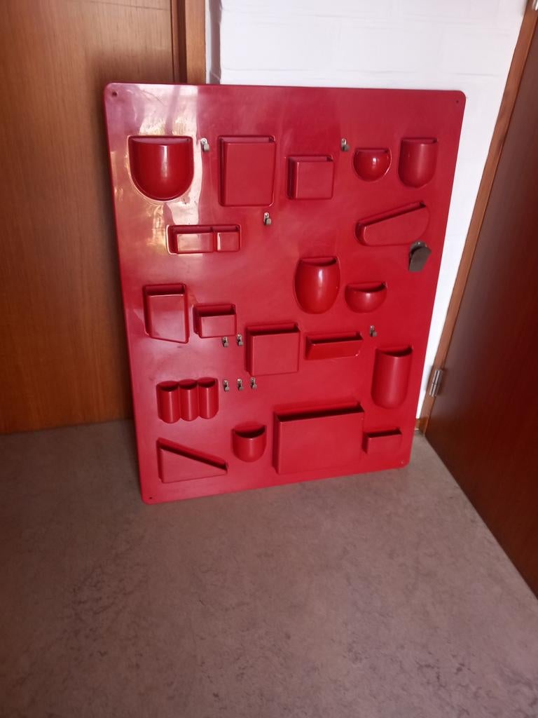 Vitra uten silo RE 1 organiser vintage rood, Verzamelen, Ophalen