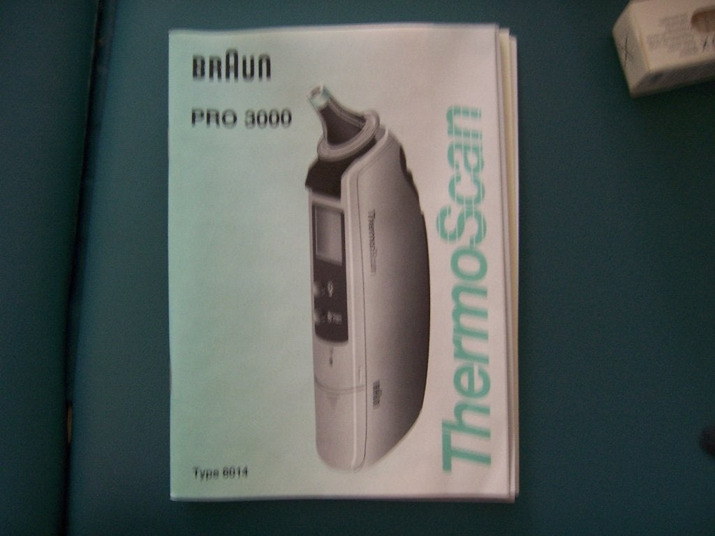 Koortsthermometer BRAUN, Ophalen, Zo goed als nieuw, Overige typen