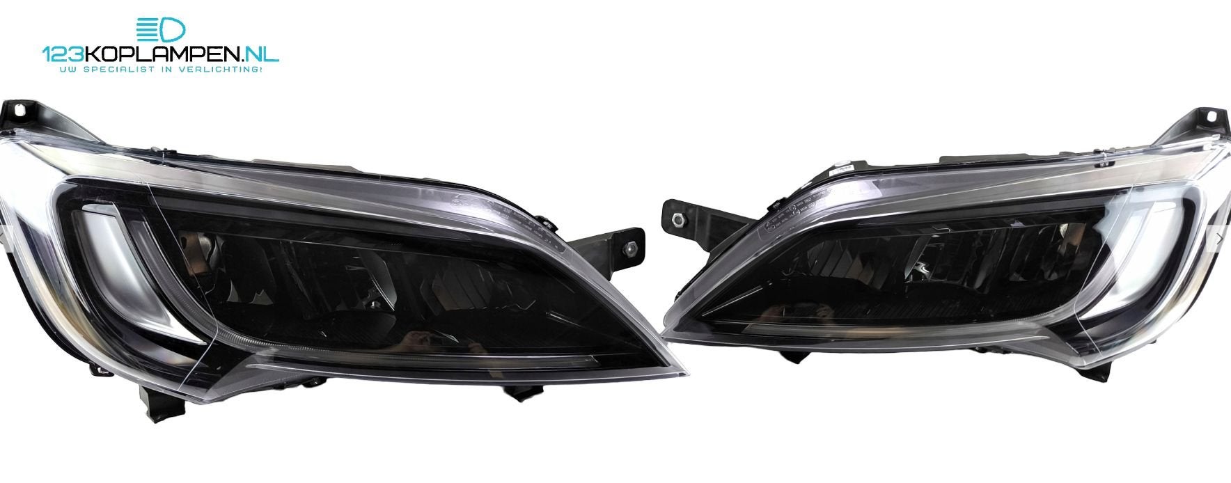 Ducato Jumper Boxer Movano Full Led koplamp koplampen links, Auto-onderdelen, Gebruikt, -, -, Opel